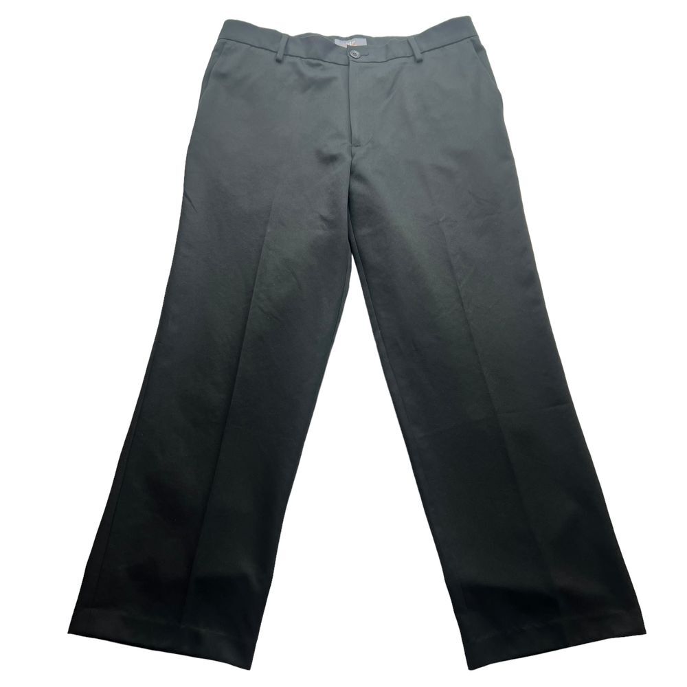 Dockers Straight Fit D2‎ Men's Black Dress Golf Pants Trousers Size 34x29